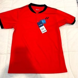 Yonex mens tennis shirt. Brand new with tag.